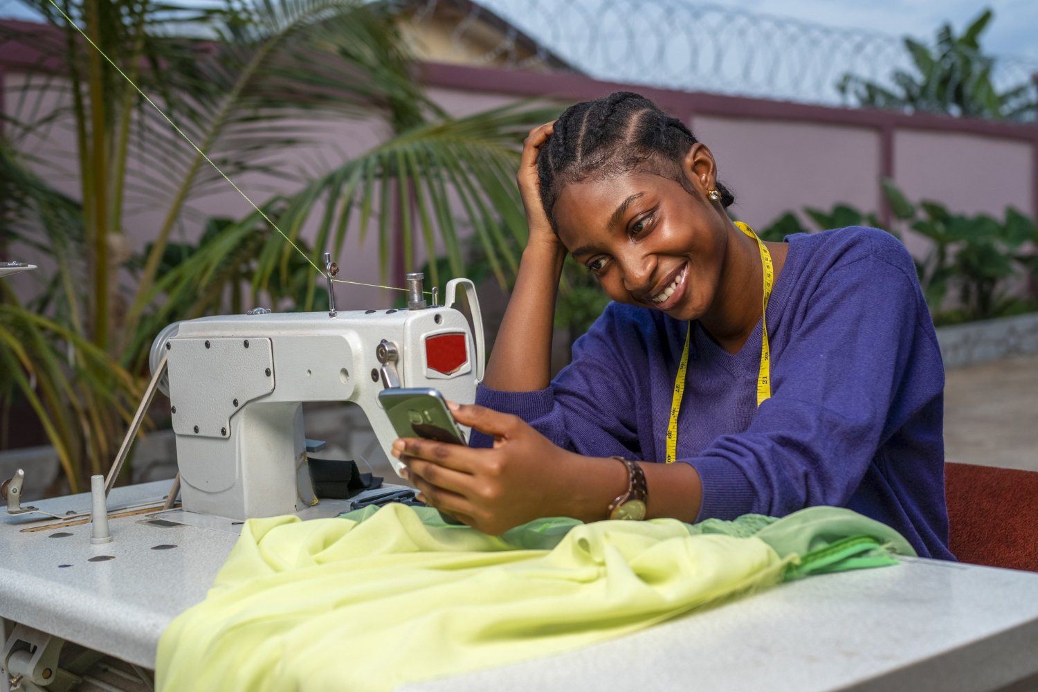 Livelihood skills training - tailoring